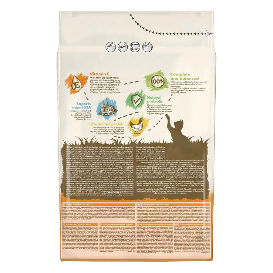 Purina Cat Chow Chat Adulte Poulet 3 Kg – Image 2