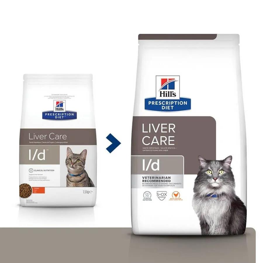 Hill's Prescription Diet Hill's Prescription Diet Feline L/D 1.5 Kg – Image 7