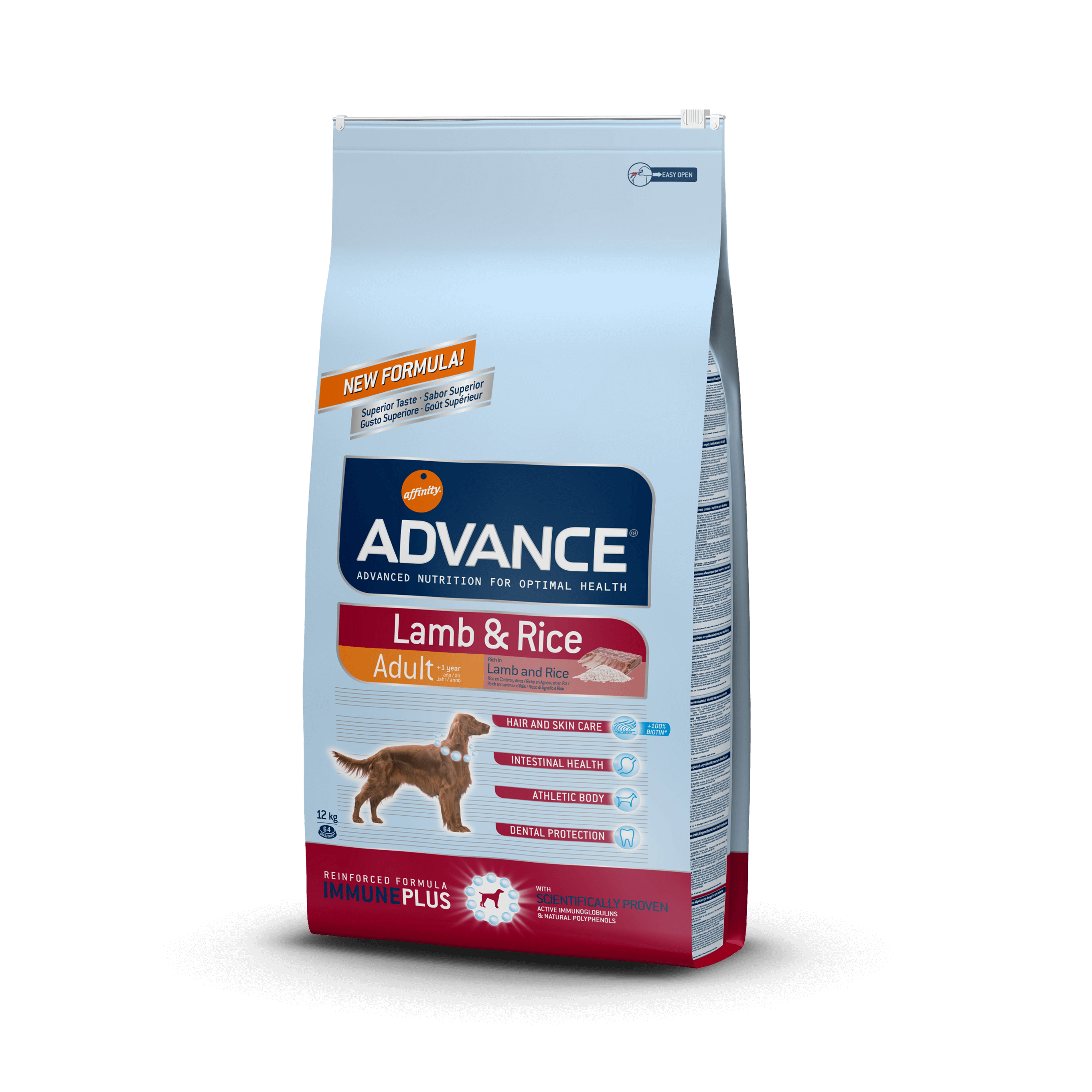 Advance Adult Agneau Et Riz Chien 12 Kg