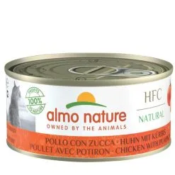 Almo Classic Almo Nature Chat HFC Natural Poulet Potiron 24 X 150 G - Destockage