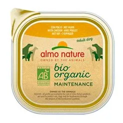 Almo Bio Organic Almo Nature Chien Bio Maintenance Poulet 9 X 300 G