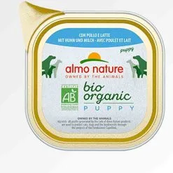 Almo Bio Organic Almo Nature Chiot Bio Maintenance Poulet Lait 32 X 100 G