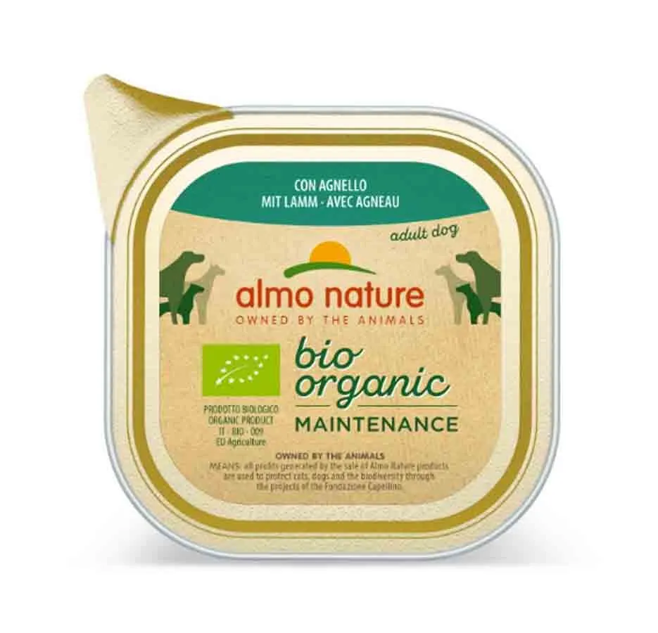 Almo Bio Organic Almo Nature Chien Bio Maintenance Agneau 32 X 100 G