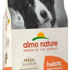 Almo Nature Chien Holistic Adult Medium Saumon 12 Kg
