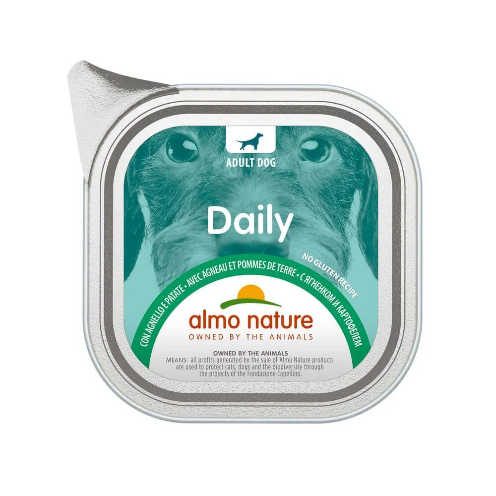 Almo Daily Menu Almo Nature Chien Daily Agneau 32 X 100 G