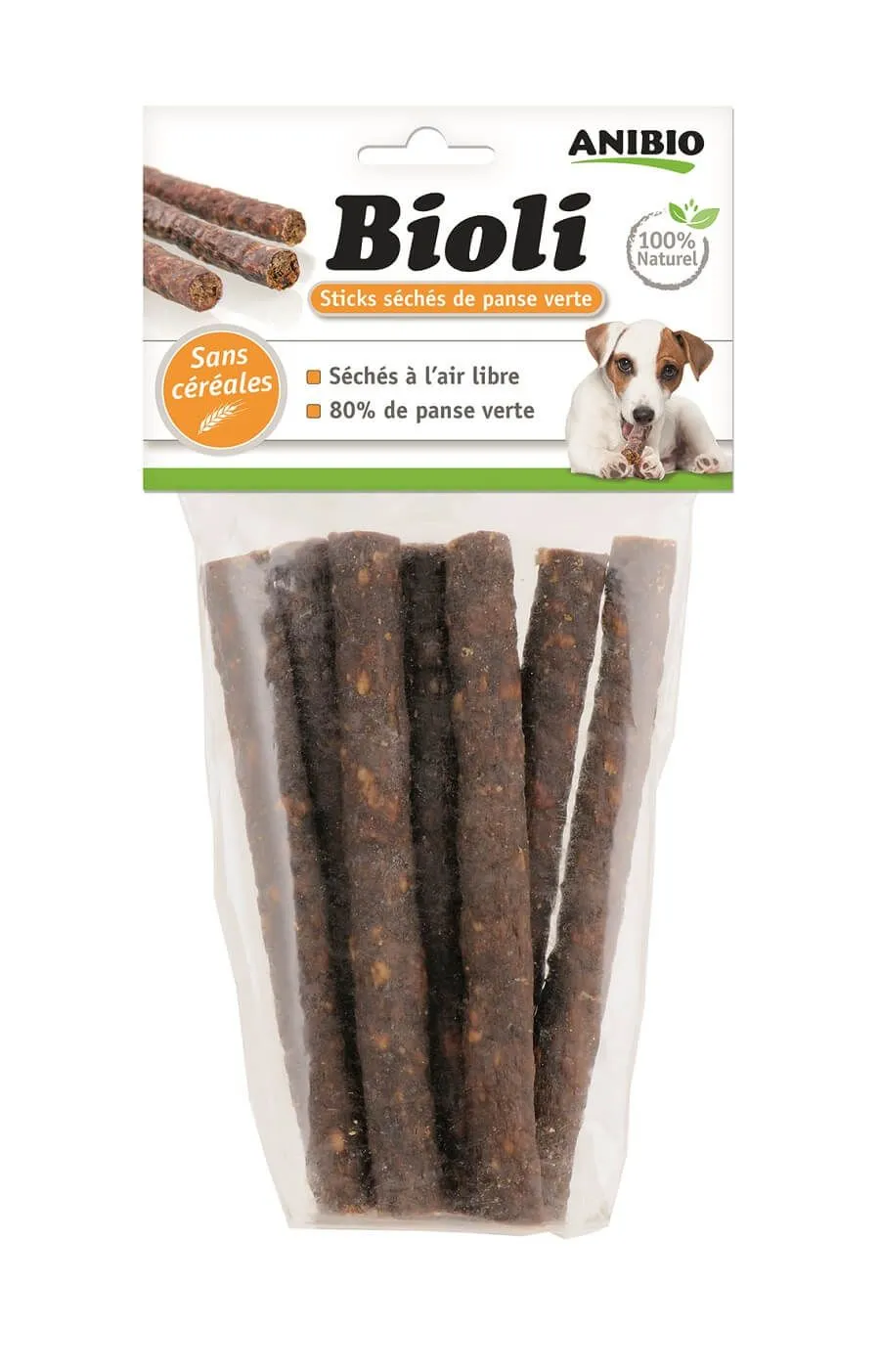 Anibio Bioli Panse Verte 80% 7 Sticks