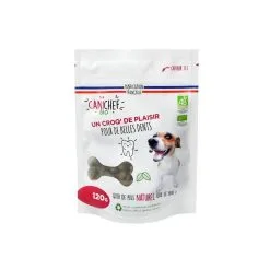 Canichef Friandises BIO Hygiène Bucco Dentaire Chien 120 G