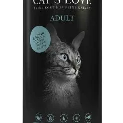 CAT'S LOVE Cat's Love Croquettes Adulte Au Saumon Sans Céréales Et Sans Gluten 1 Kg