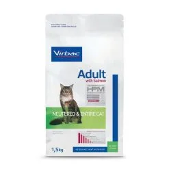 Virbac Veterinary HPM Adult Neutered & Entire Cat Saumon 1.5 Kg