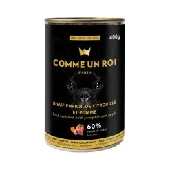 Comme Un Roi Chien Pâtée Bœuf 6 X 400 G