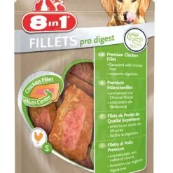 8in1 Fillets Pro Digest Pour Chien 80 G MULTIPACK Lot De 8