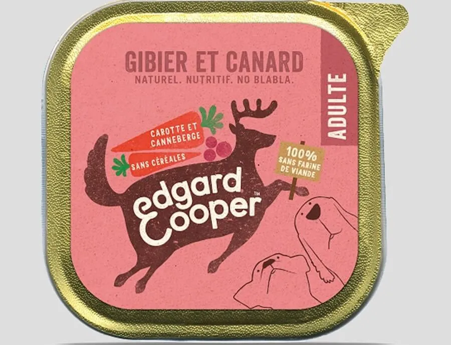 Edgard & Cooper Barquette Gibier & Canard Chien 11x150 G – Image 3