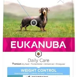 Eukanuba Daily Care Adult Overweight Petite Et Moyenne Race Poulet 2.3 Kg