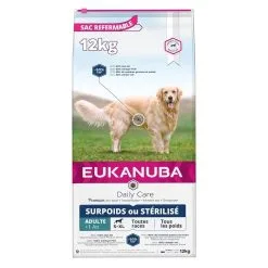 Eukanuba Daily Care Eukanuba Chien Daily Care Surpoids Ou Stérilisé 12 Kg