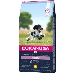 Eukanuba Puppy Moyenne Race Au Poulet 15 Kg