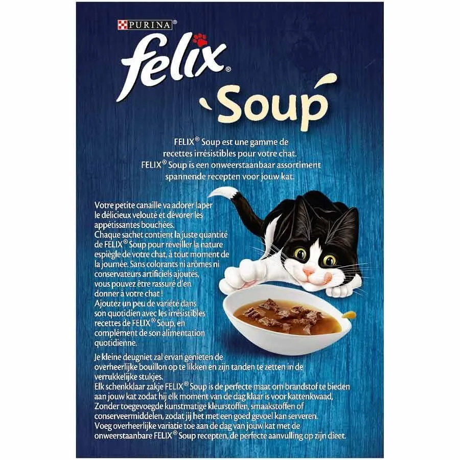 Felix Soup Sélection Campagne Chat 6 X 48 G – Image 2