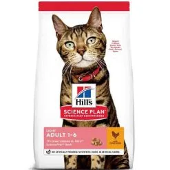Hill's Science Plan Hill's Science Plan Feline Adult Light Poulet 10 Kg