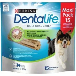 Purina DentaLife Stick Chien Medium 15 Bâtonnets