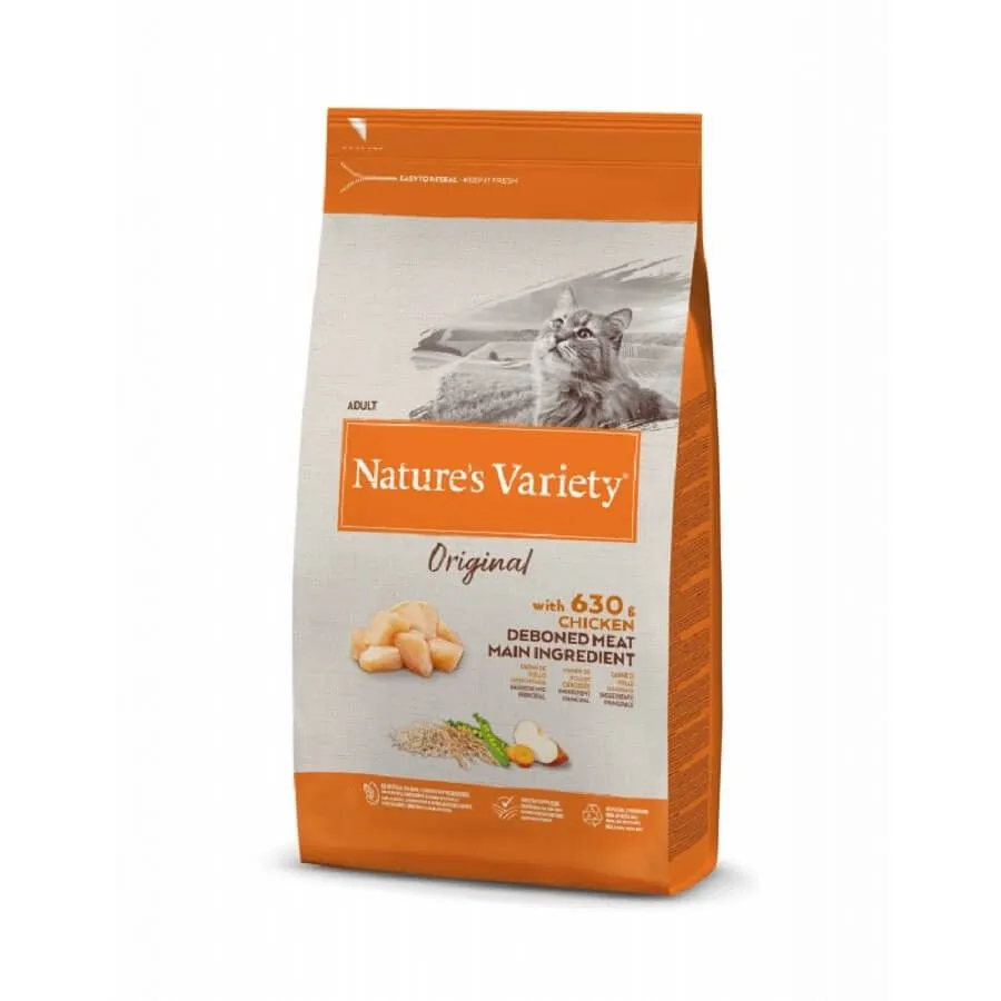 Nature's Variety Nature's Variety Croquettes Original Chat Adulte Poulet 3 Kg