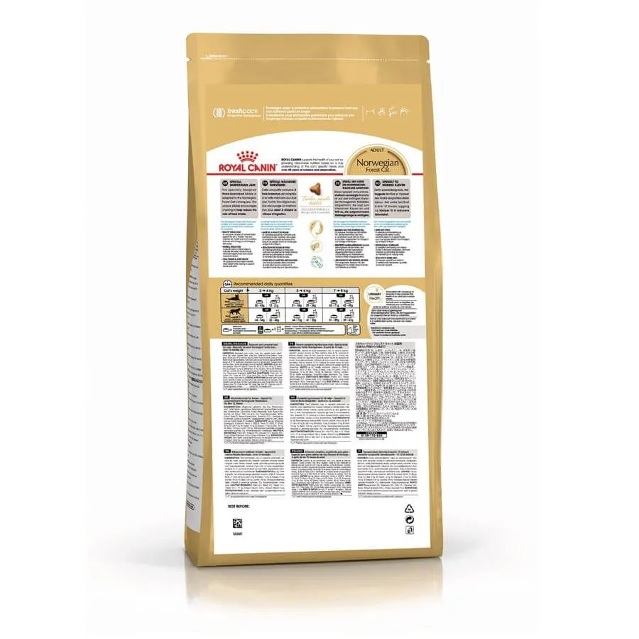 Royal Canin Breed Health Nutrition Royal Canin Chat Norvégien Adult 10 Kg – Image 3