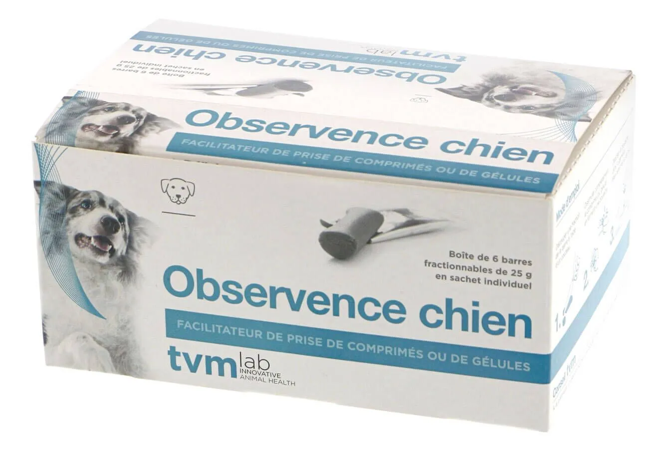 Observence Chien 6 Barres De 25 Grs