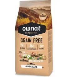 Ownat Grain Free Prime Agneau Chiot 3 Kg