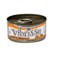 Vibrisse Chat Poulet Crevette Boites 24 X 70 G