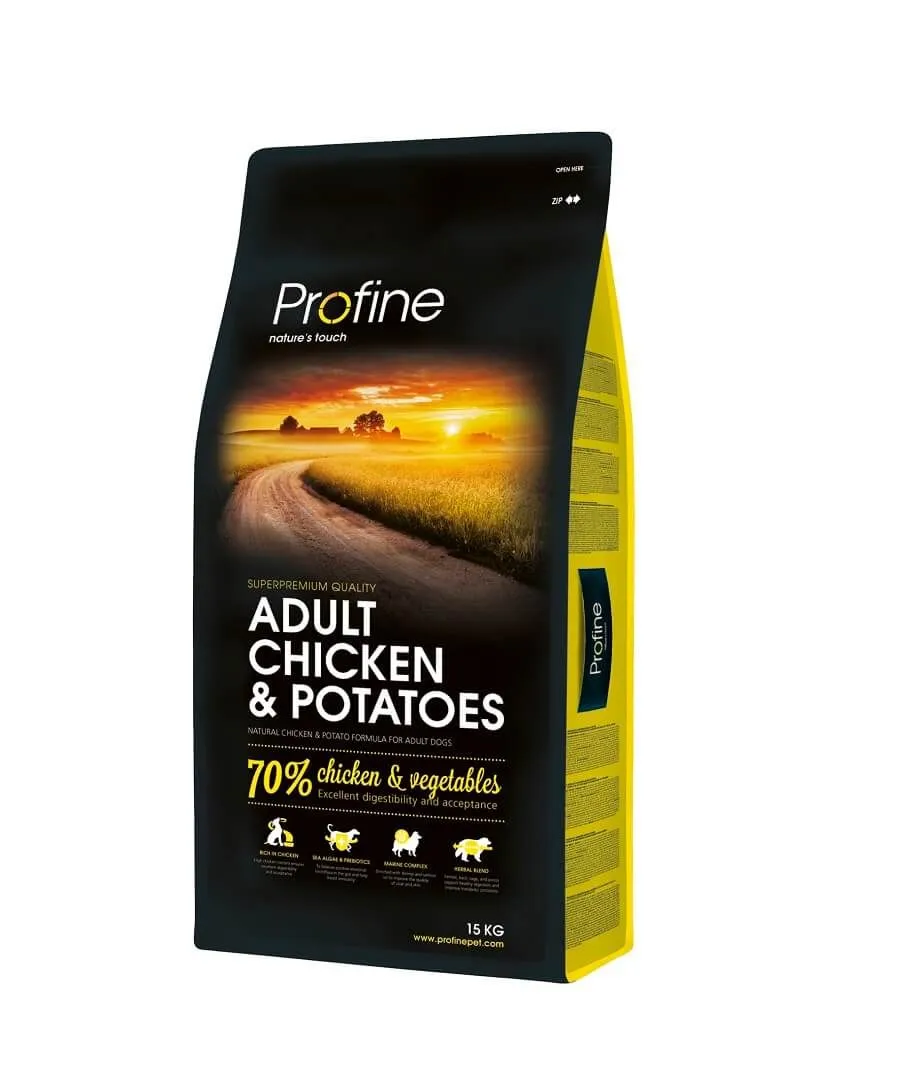 Profine Croquettes Chien Adulte Au Poulet 15 Kg
