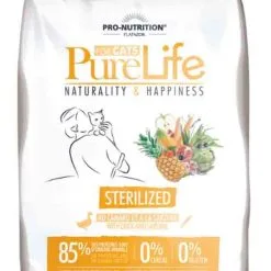 PureLife Croquettes Chat Sterilized 8 Kg