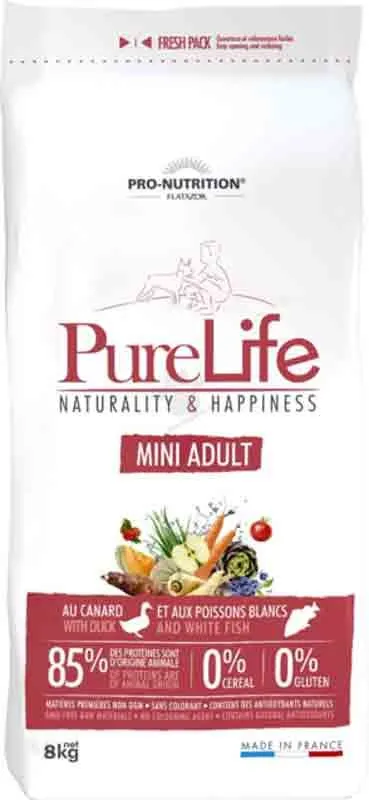 PureLife Croquettes Mini Adult Pour Chien 8 Kg