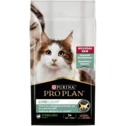 Purina Proplan Cat LiveClear Sterilisé Adult Saumon 2,8 Kg
