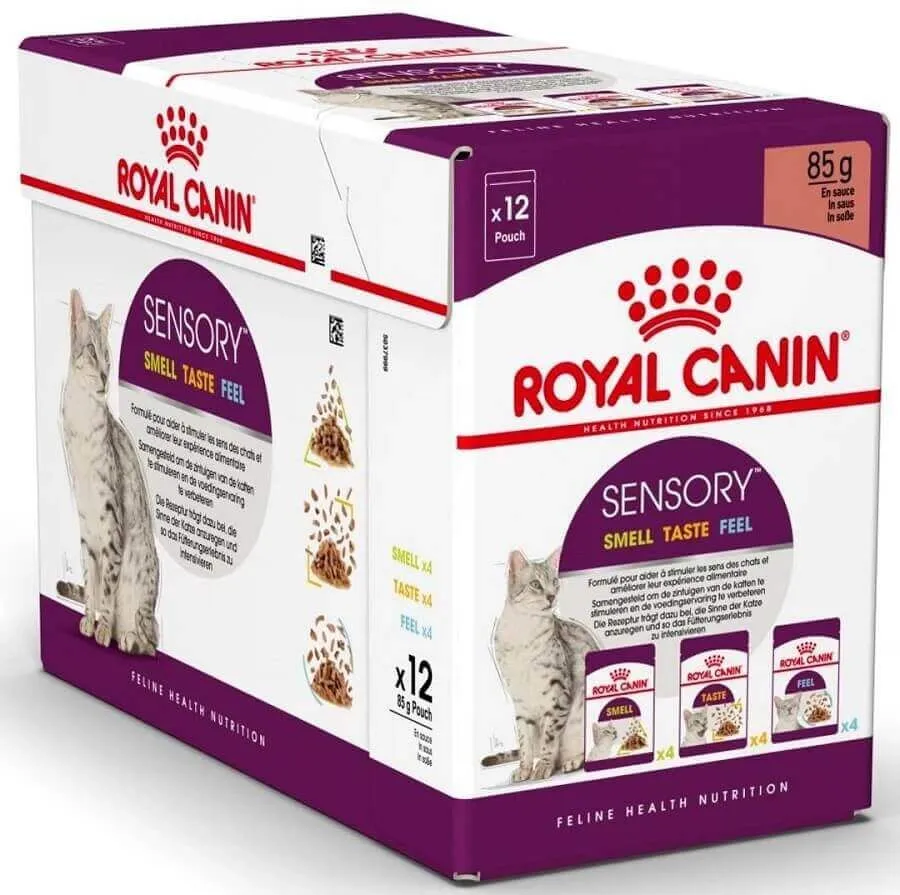 Royal Canin Sensory Multipack Sauces Pour Chat 12 X 85 G