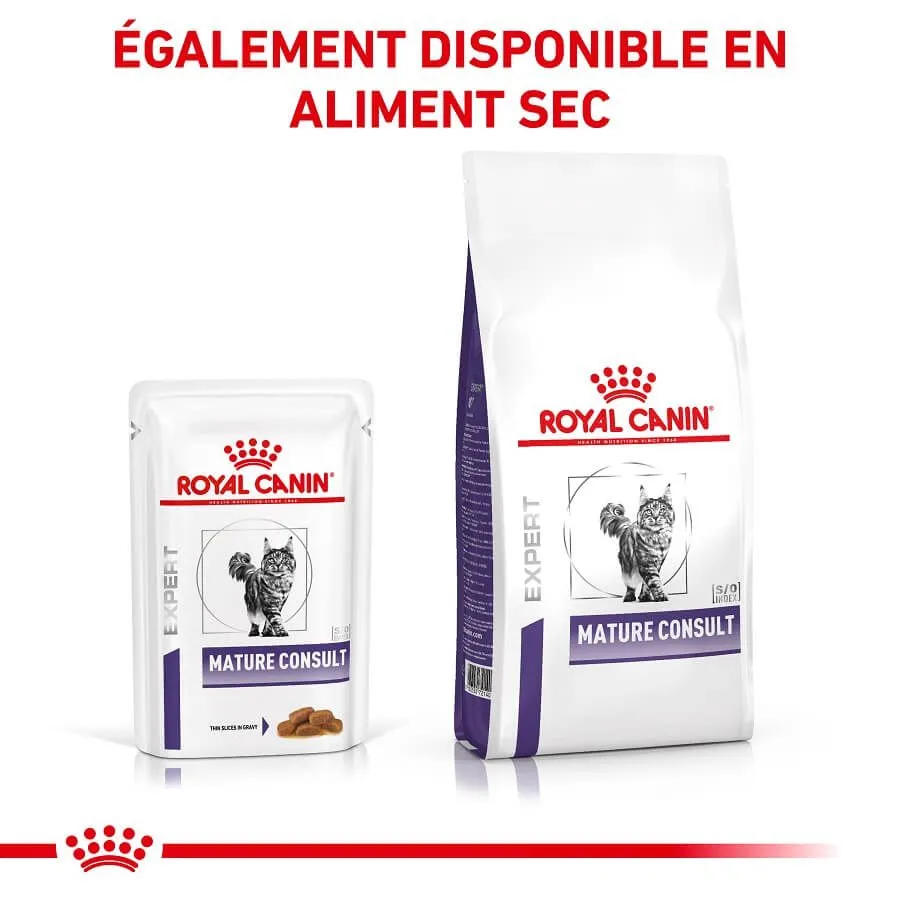 Royal Canin Vet Care Royal Canin Vet Chat Mature Consult 12 X 85 G – Image 7