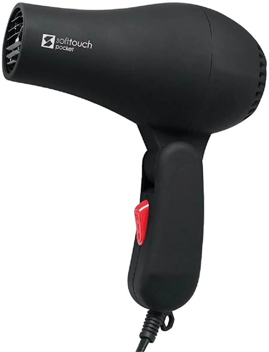 Bifull Séchoir Soft Touch Pocket Noir