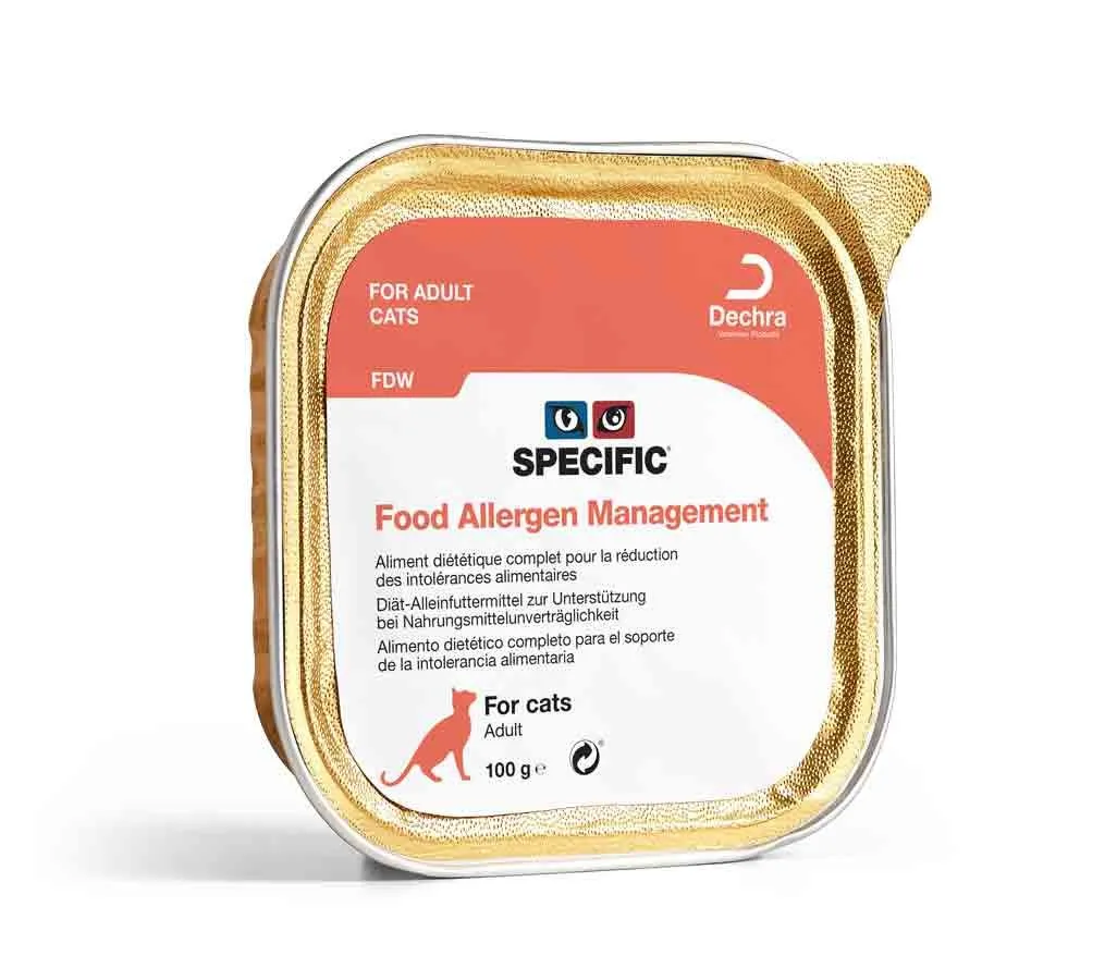Specific Chat FDW Food Allergen Management 7 X 100 Grs