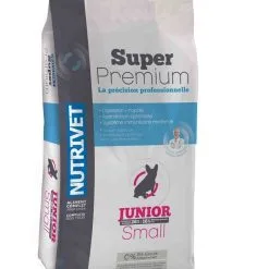 Nutrivet Super Premium Croquettes Chien Small Junior 26/16 3 Kg - Destockage
