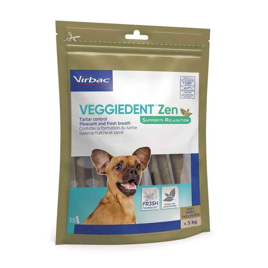 Veggiedent ZEN XS Lamelle Dentaire Chien - De 5 Kg X15 – Image 2