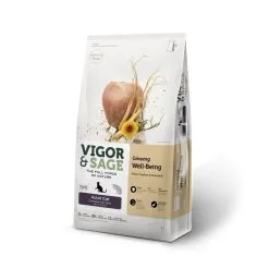 Vigor Sage Vigor & Sage Chat Ginseng / Poulet 4 Kg - Destockage