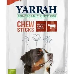Yarrah Bio Friandises Au Boeuf Chien 3 X 11 G